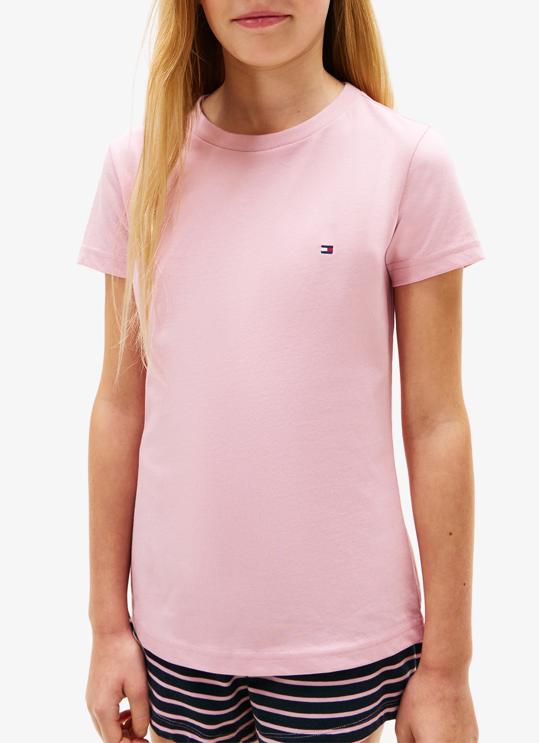 Tommy Hilfiger T-shirt met logo in 2-pack - detail 2 fuchsia