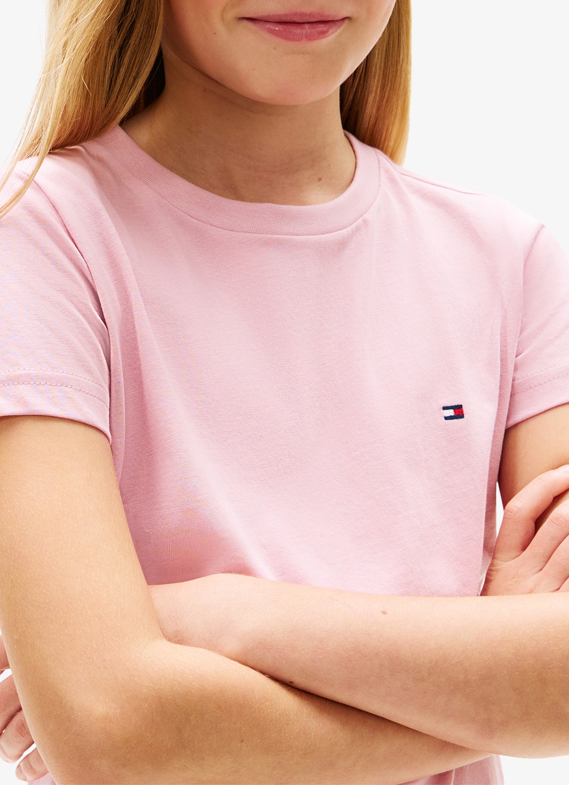 Tommy Hilfiger T-shirt met logo in 2-pack - detail 3 fuchsia