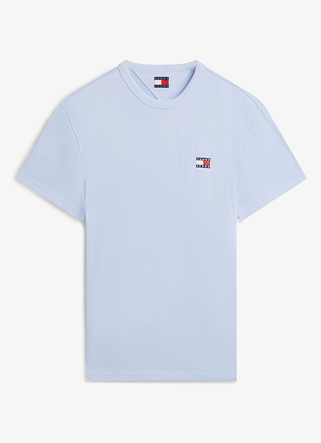 Tommy Hilfiger T-shirt met logo - voorkant 4 blue storm-c6q / blauw