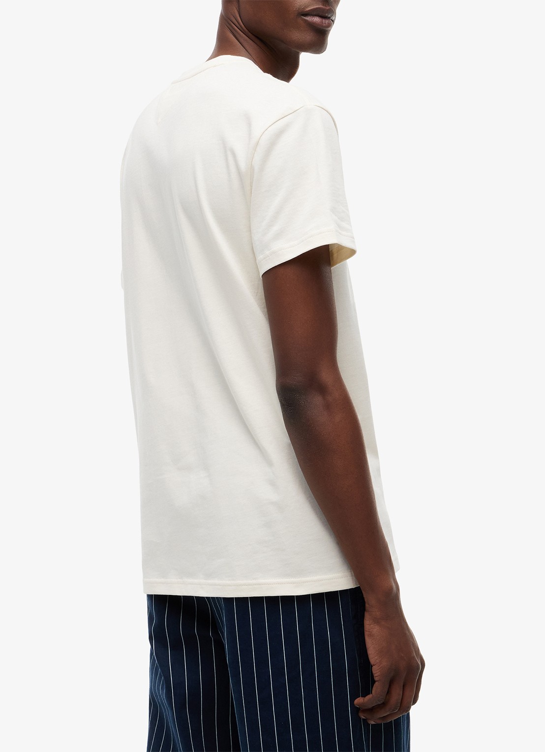 Tommy Hilfiger T-shirt met logo - achterkant 3 wit