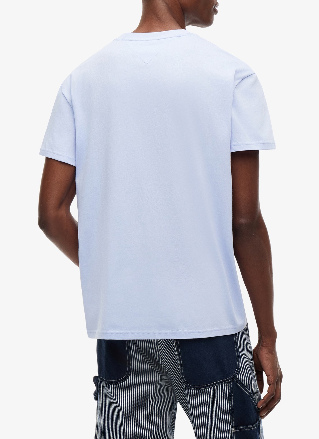Tommy Hilfiger T-shirt met logo - achterkant 5 lichtblauw