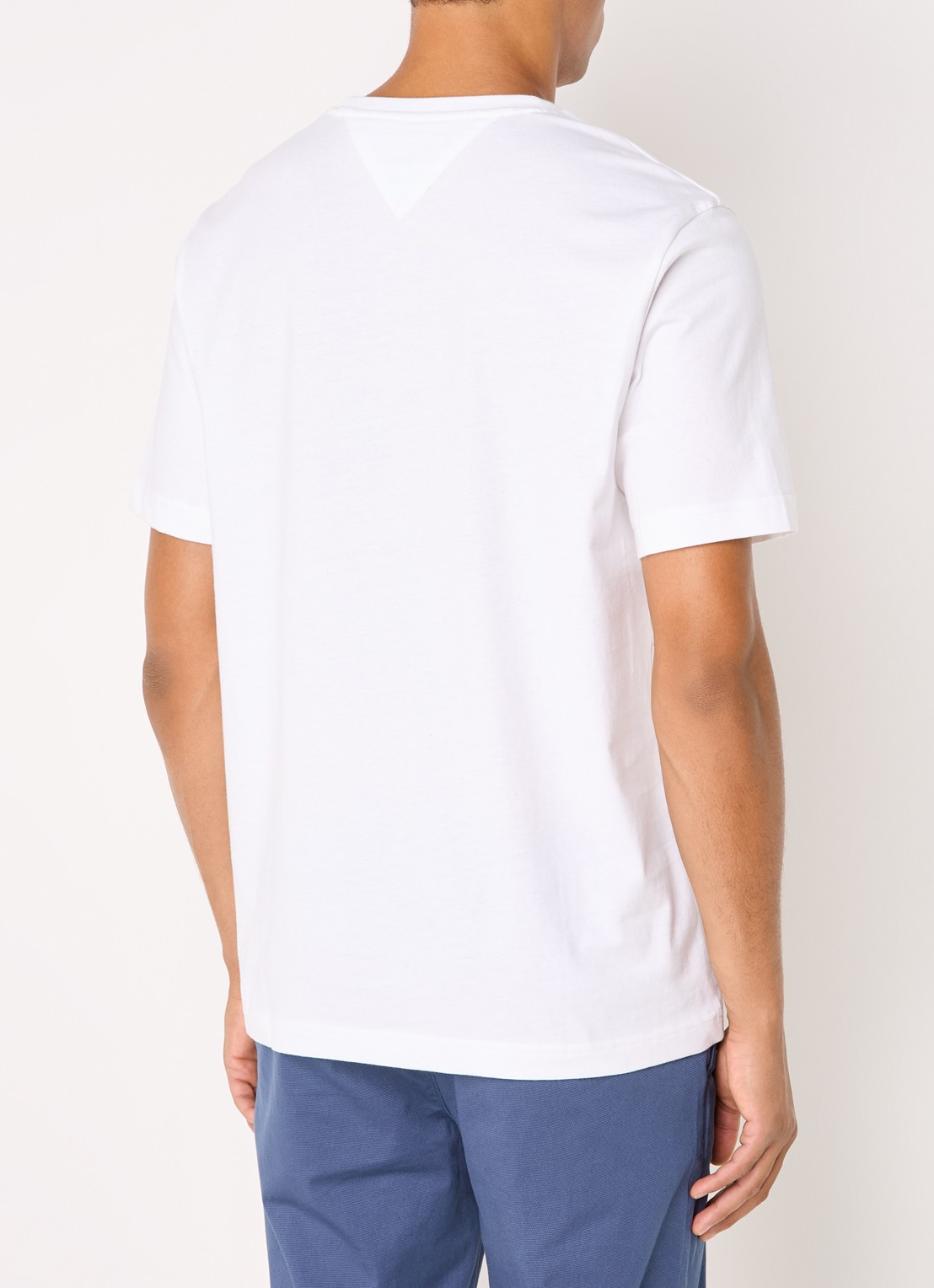 Tommy Hilfiger T-shirt met logo - achterkant 4 wit