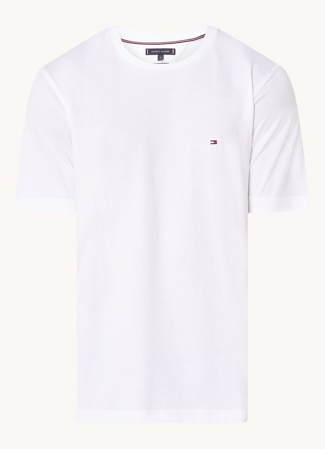 Tommy Hilfiger T-shirt met logo - voorkant 2 wit
