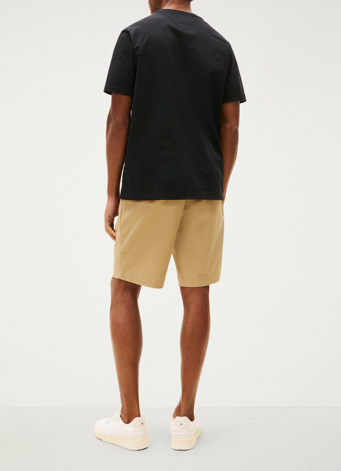 Tommy Hilfiger T-shirt met logo - achterkant 4 zwart