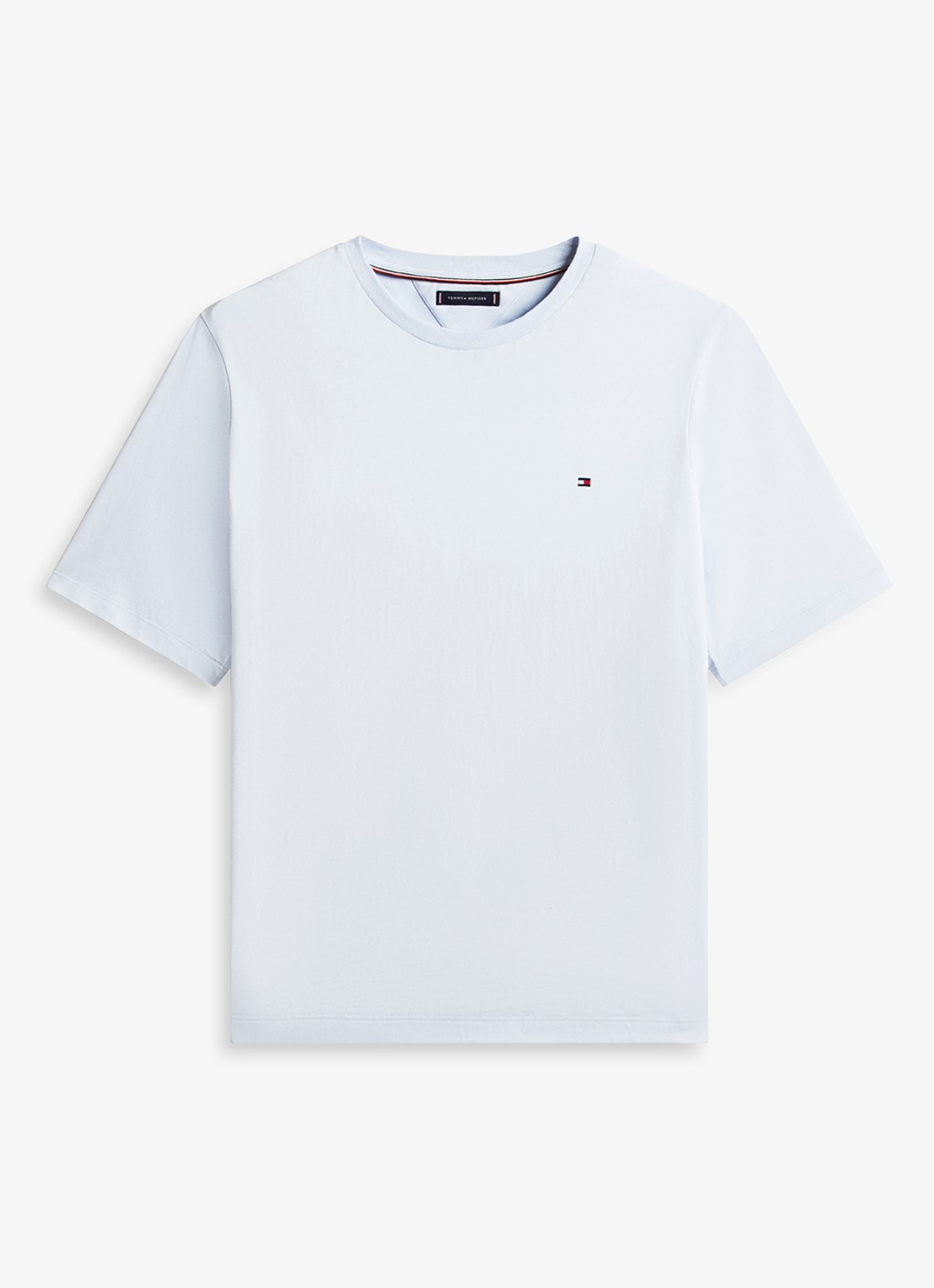 Tommy Hilfiger T-shirt met logo - voorkant 4 donkerblauw