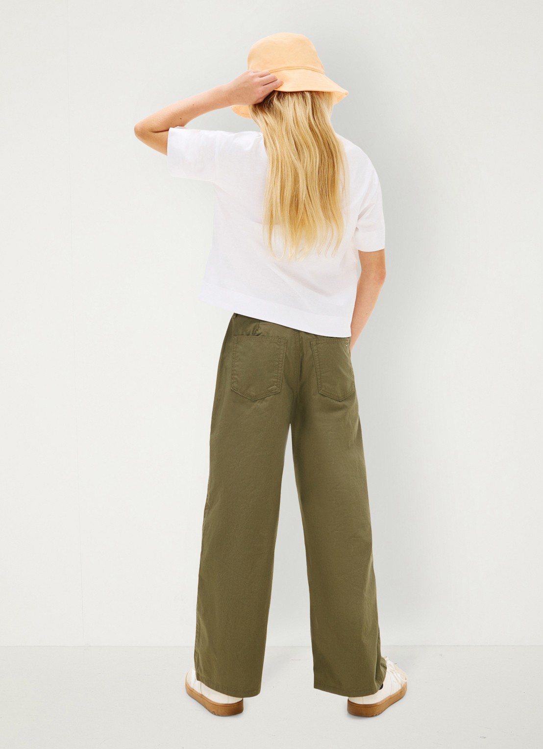 Tommy Hilfiger T-shirt met logo - achterkant wit