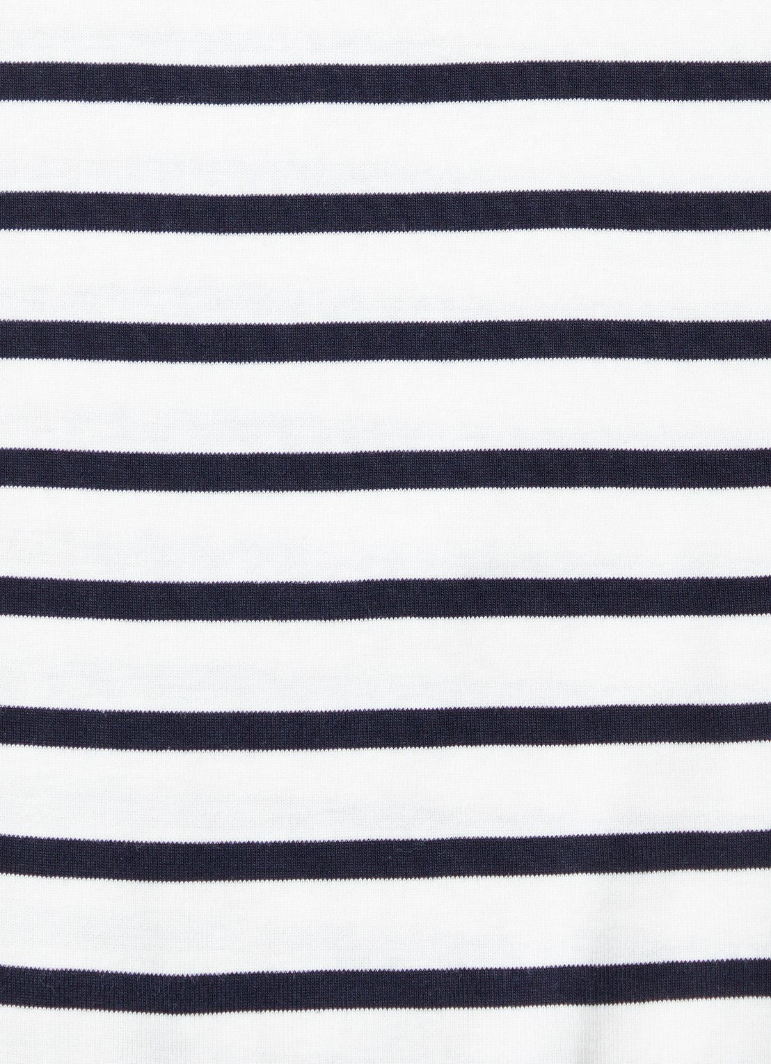 Tommy Hilfiger T-shirt met streepprint - detail 3 breton ecru/dessert sky / wit