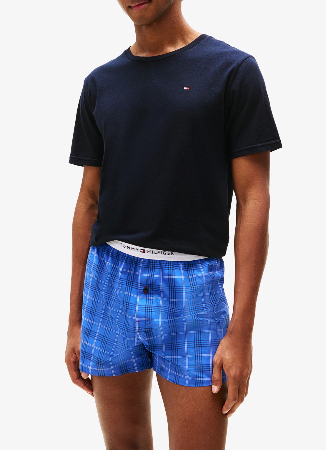 Tommy Hilfiger T-shirts met logo in 3-pack - detail 7 donkerblauw