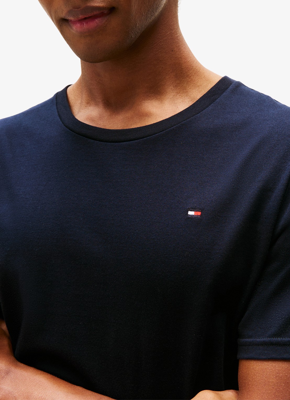 Tommy Hilfiger T-shirts met logo in 3-pack - detail 8 donkerblauw