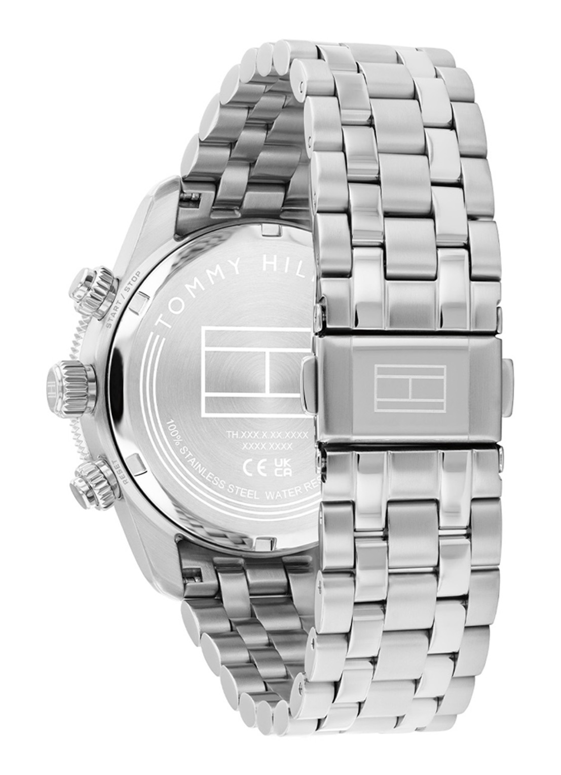 Tommy Hilfiger Th85 chrono horloge TH1710743 - detail 4 zilver