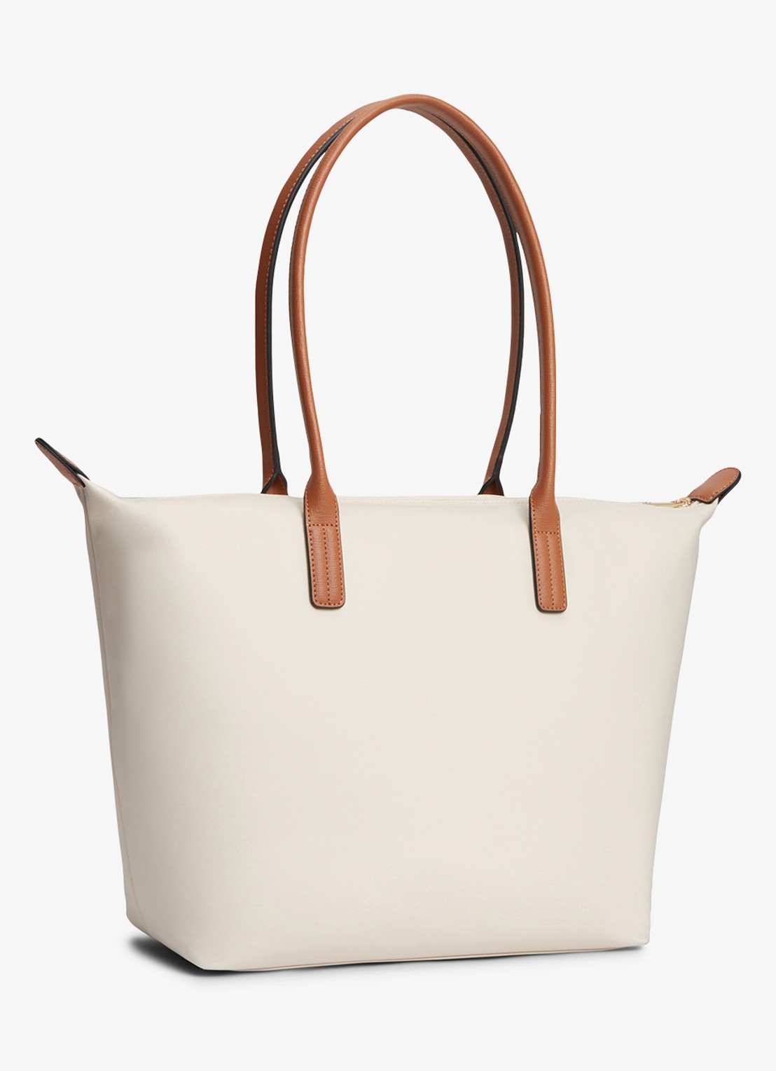 Tommy Hilfiger Tote shopper met logo - detail 3 soft cream-aeo / beige