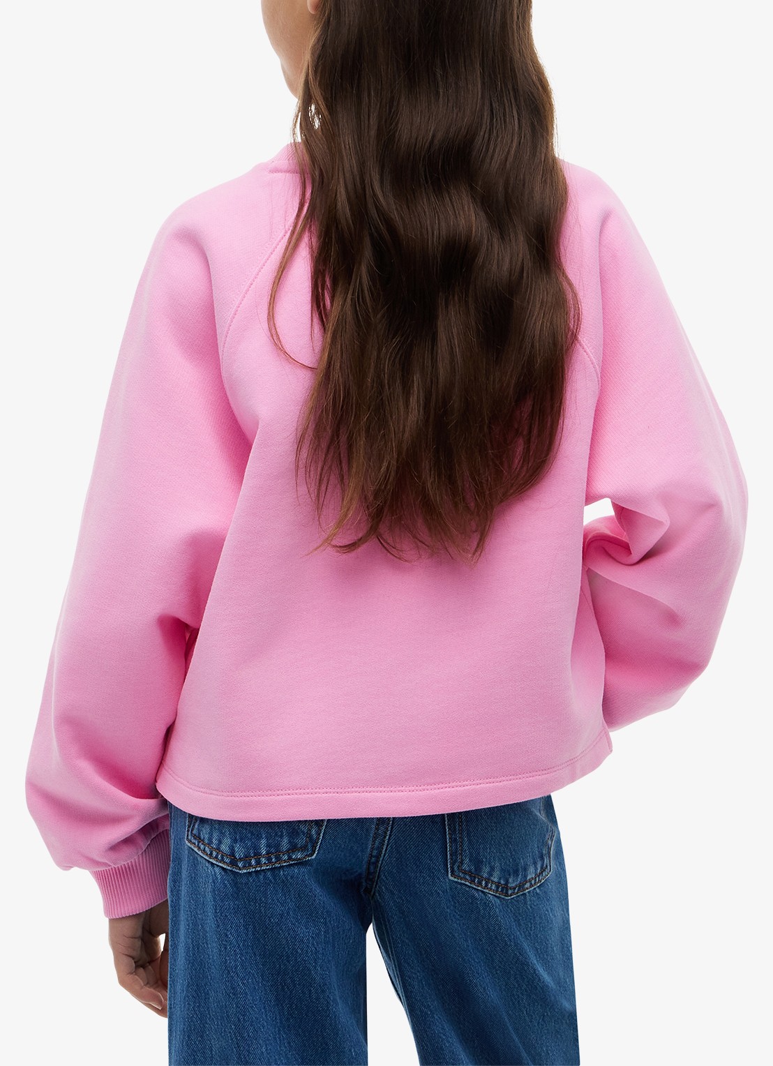 Tommy Hilfiger Trui met logoborduring - achterkant 5 roze