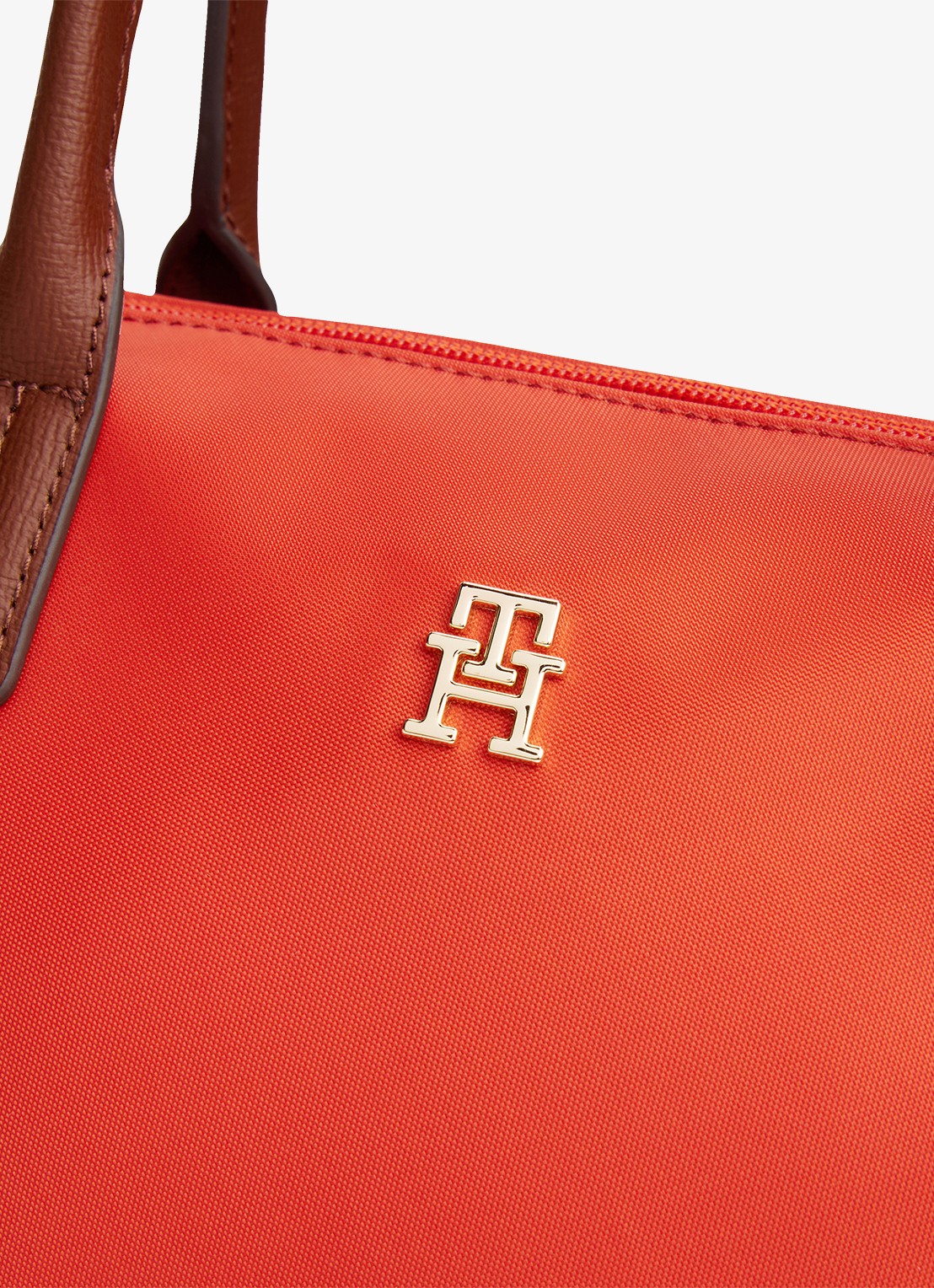Tommy Hilfiger Webbing Crossbody Tote Bag - detail 4 oranjerood