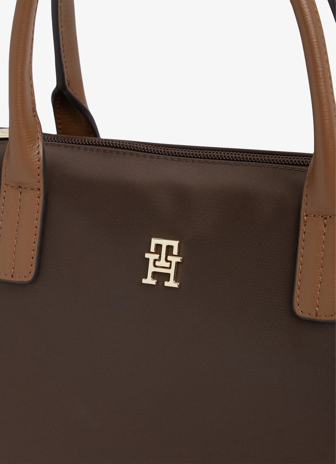 Tommy Hilfiger Webbing Crossbody Tote Bag - detail fondant brown-gug