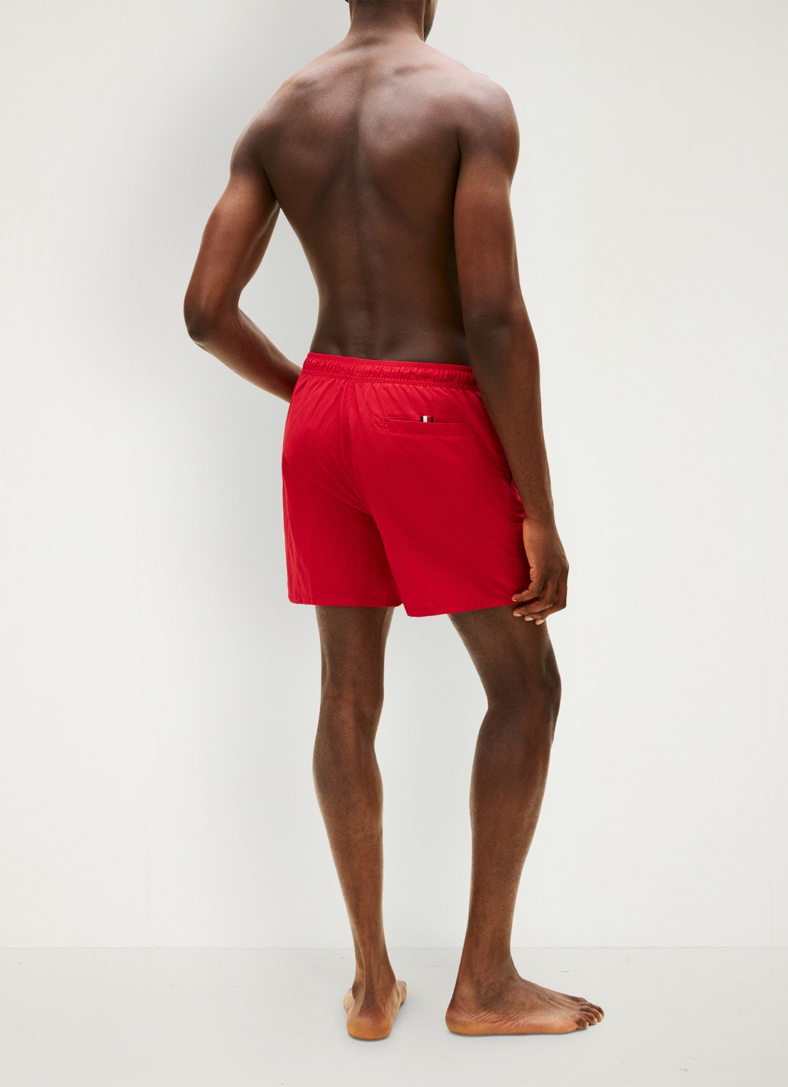 Tommy Hilfiger Zwemshorts met logo - achterkant 3 rood