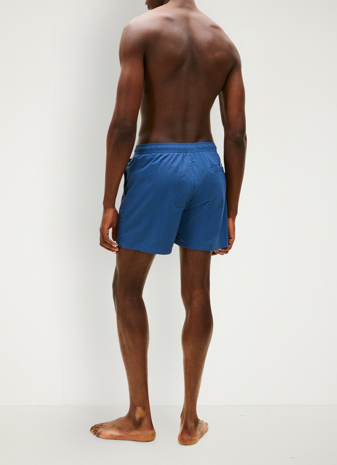 Tommy Hilfiger Zwemshorts met logo - achterkant 5 blauw