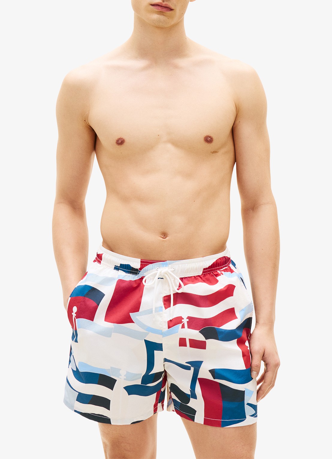 Tommy Hilfiger Zwemshorts met print - detail 3 rood