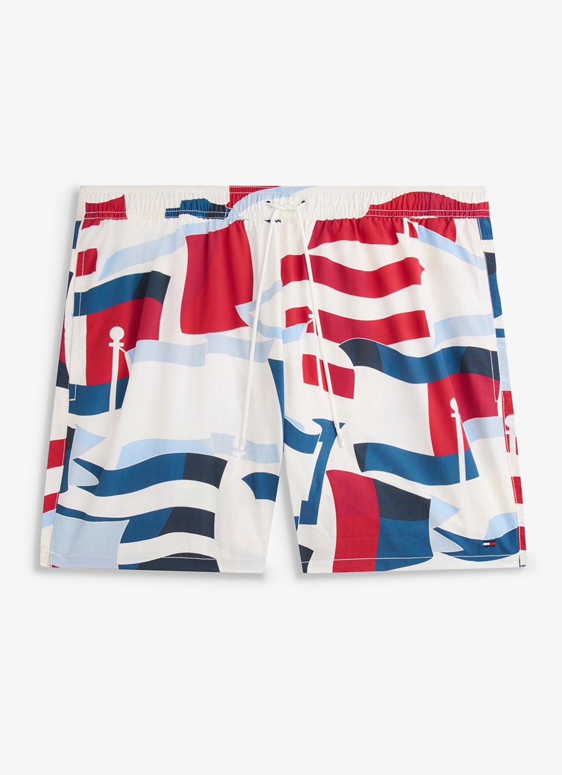 Tommy Hilfiger Zwemshorts met print - voorkant rood