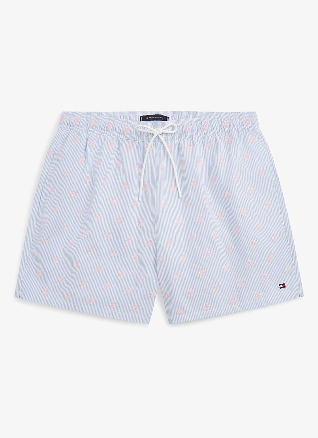 Tommy Hilfiger Zwemshorts met streepprint - voorkant 3 multicolor