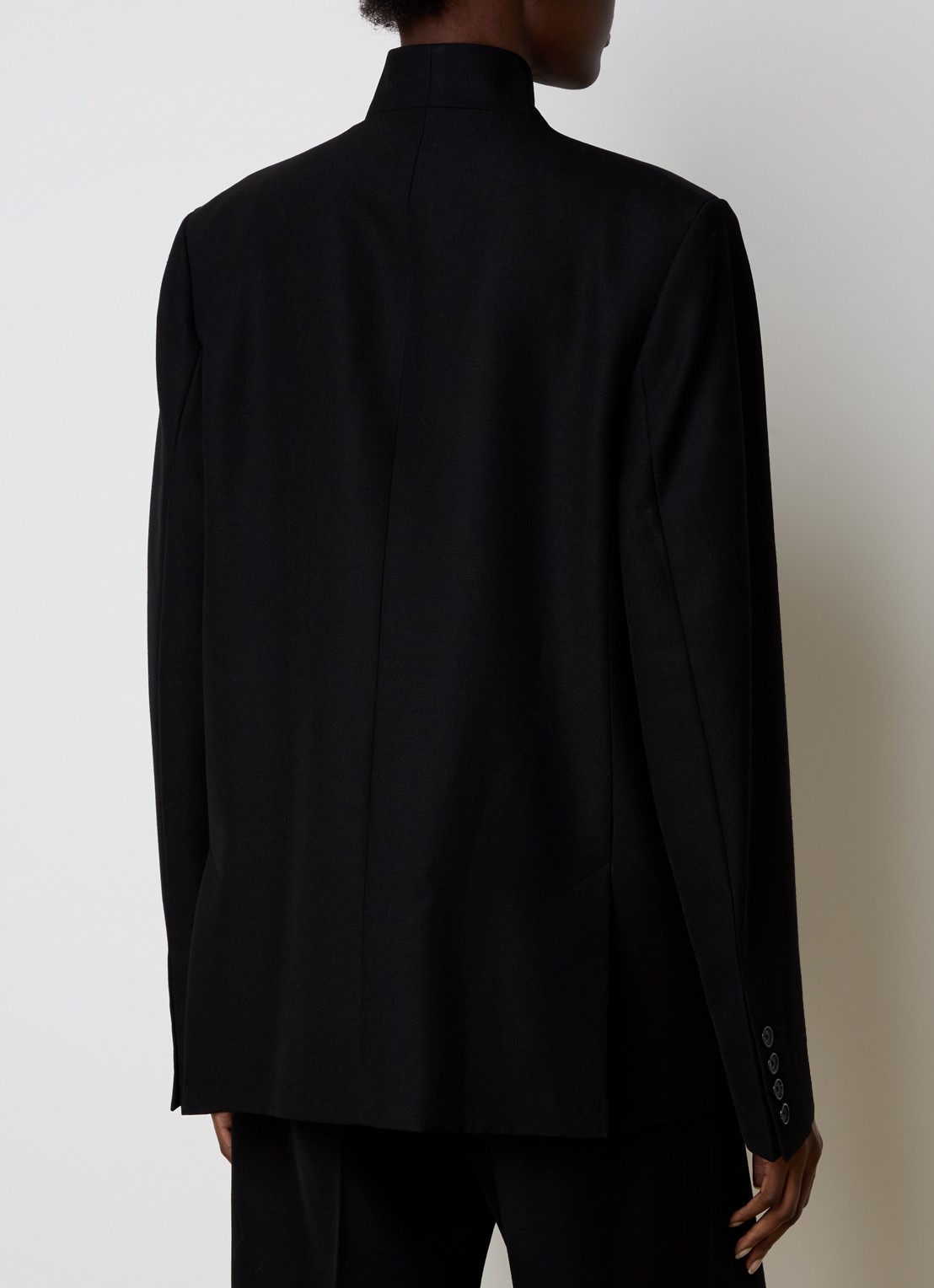 TOTEME Blazer in wolblend met klepzakken - achterkant 5 zwart