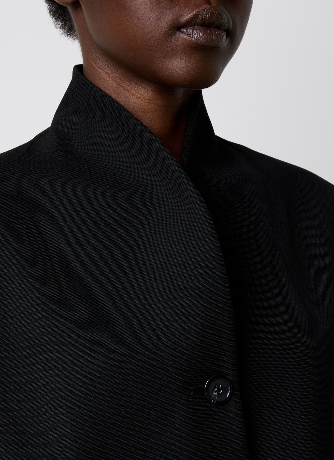 TOTEME Blazer in wolblend met klepzakken - detail 4 zwart