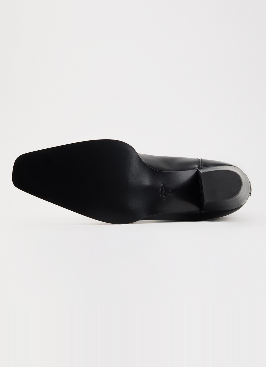 TOTEME Chelsea boot van kalfsleer - detail 2 zwart