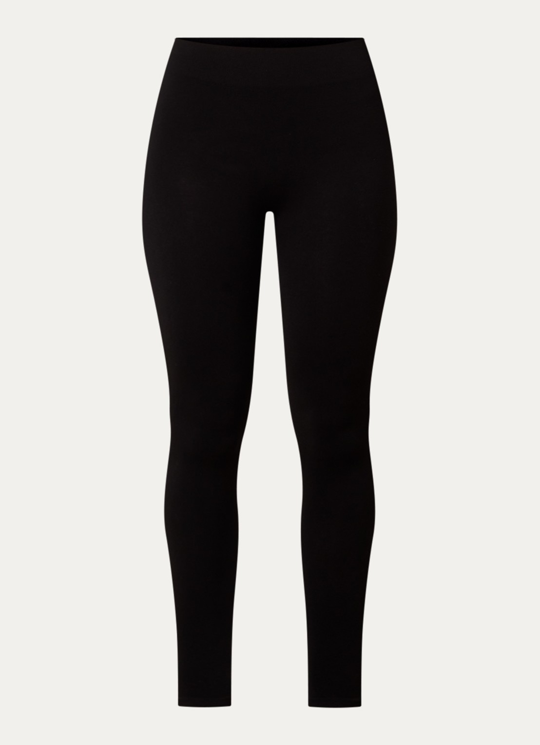 TOTEME High waist skinny fit legging - voorkant 4 zwart