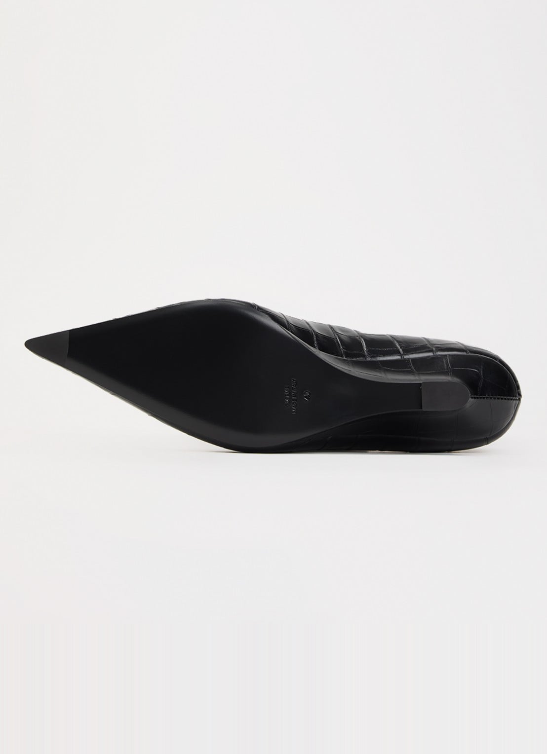 TOTEME Pump van leer - detail 5 zwart