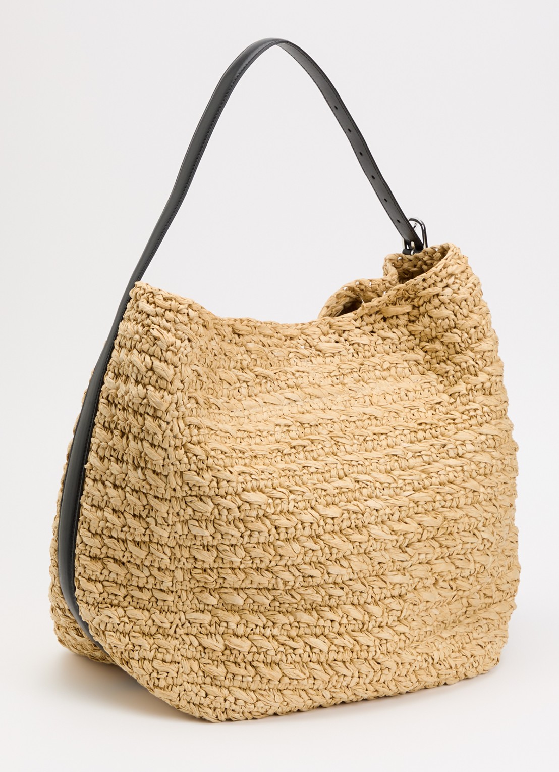TOTEME Shopper met details van leer - achterkant 5 beige