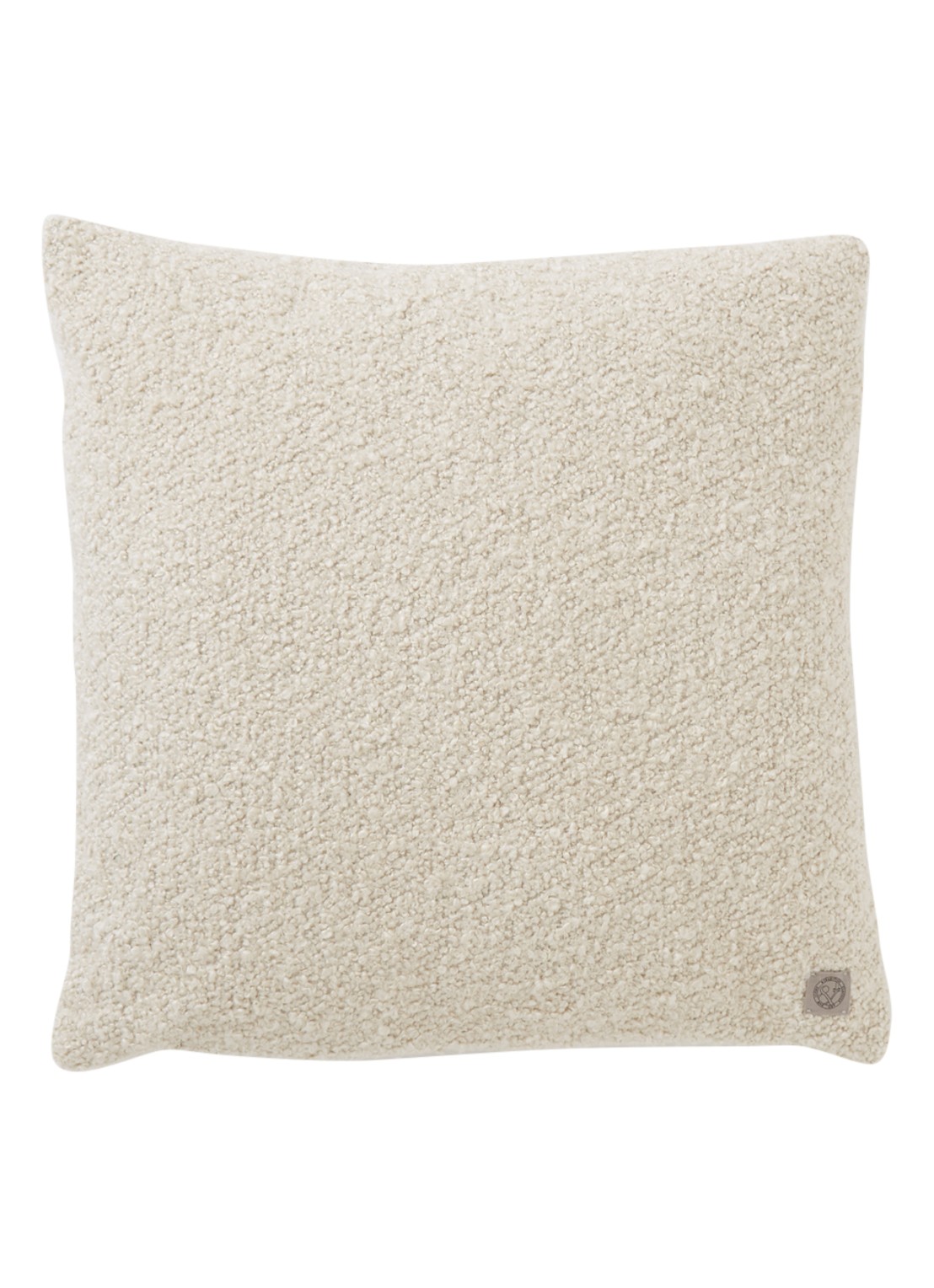 &Tradition Boucle sierkussen 50 x 50 cm - voorkant wit