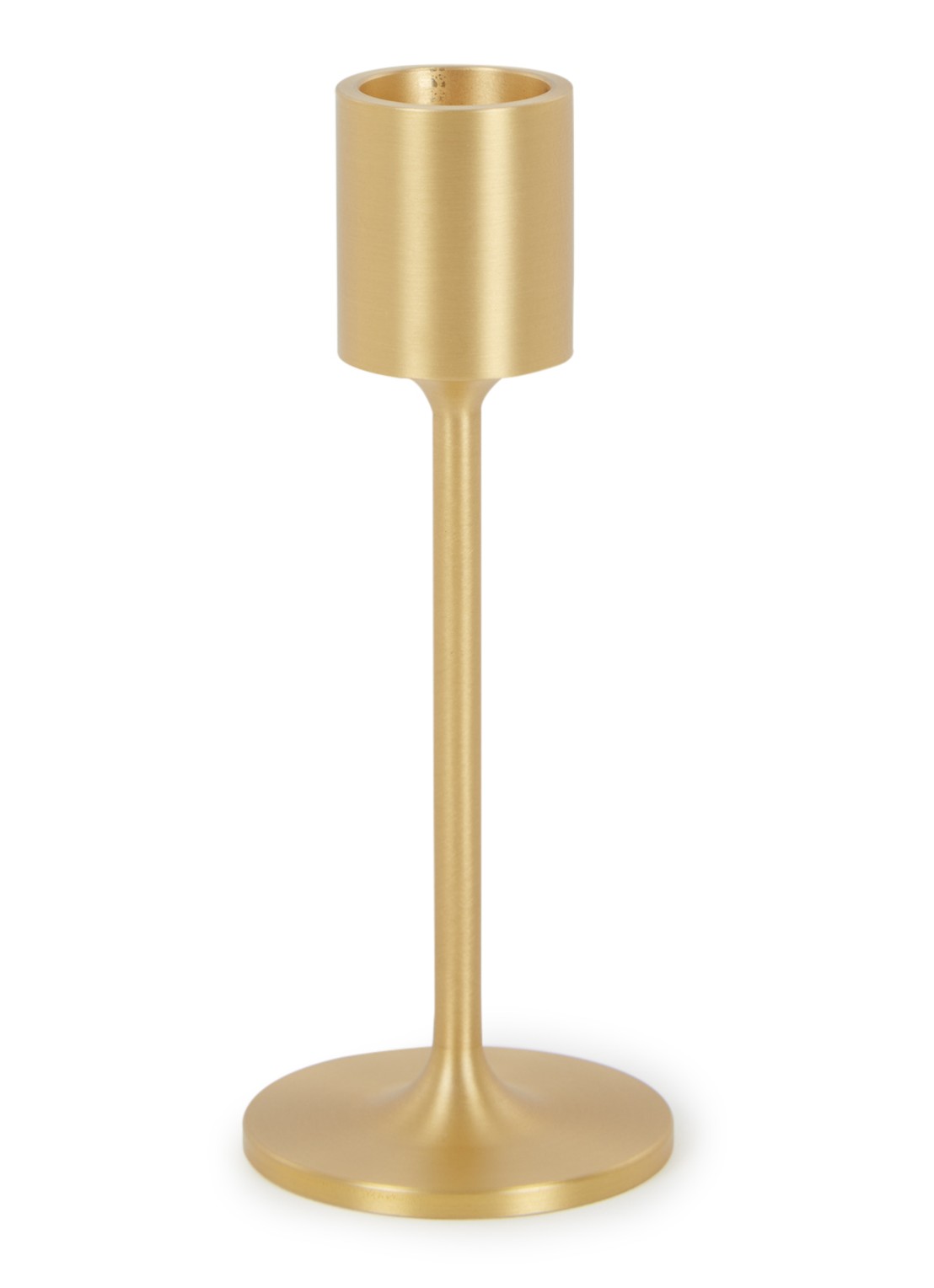 &Tradition Collect M kandelaar 13 cm  - voorkant goud