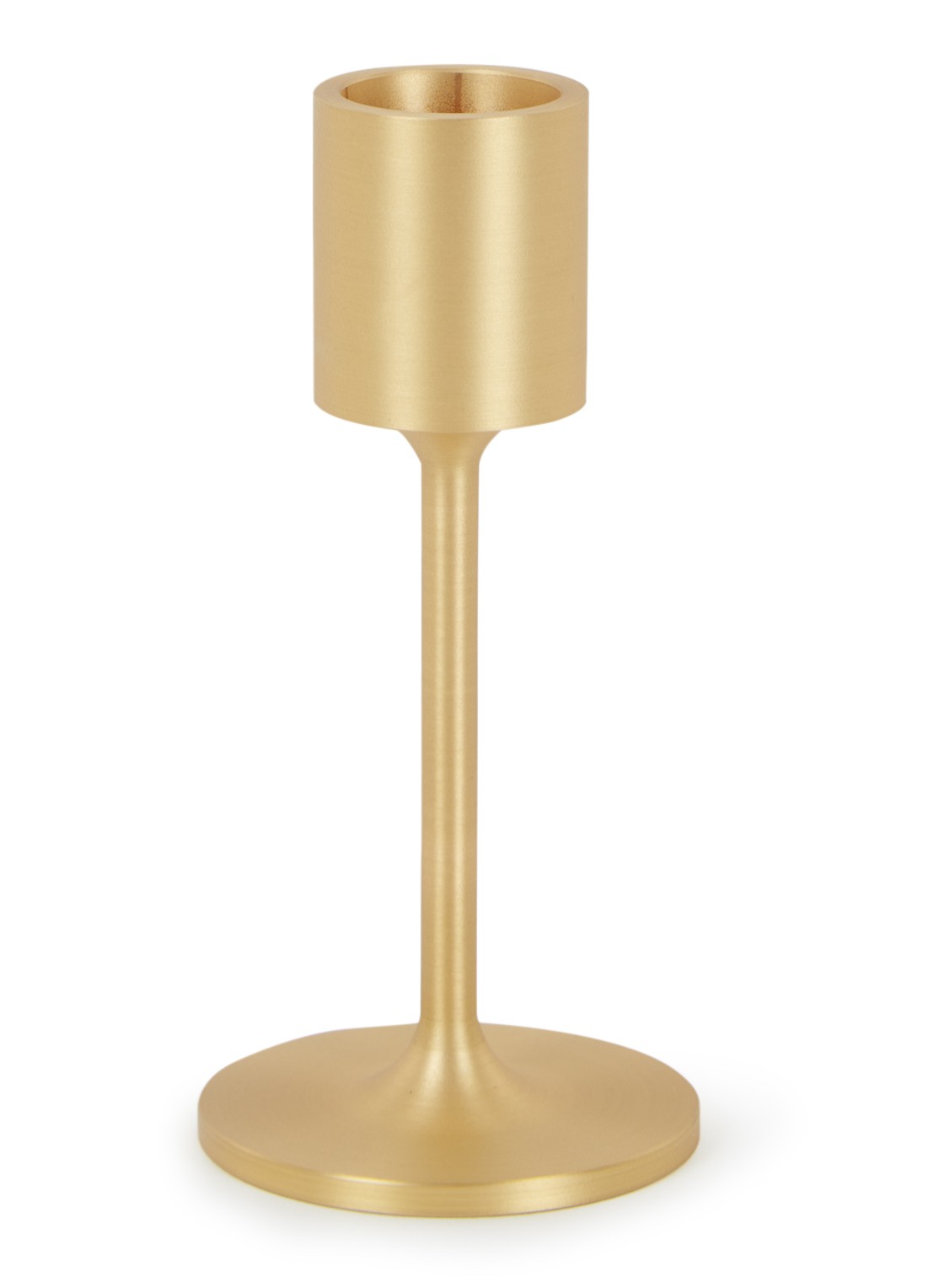 &Tradition Collect S kandelaar 11 cm  - voorkant goud