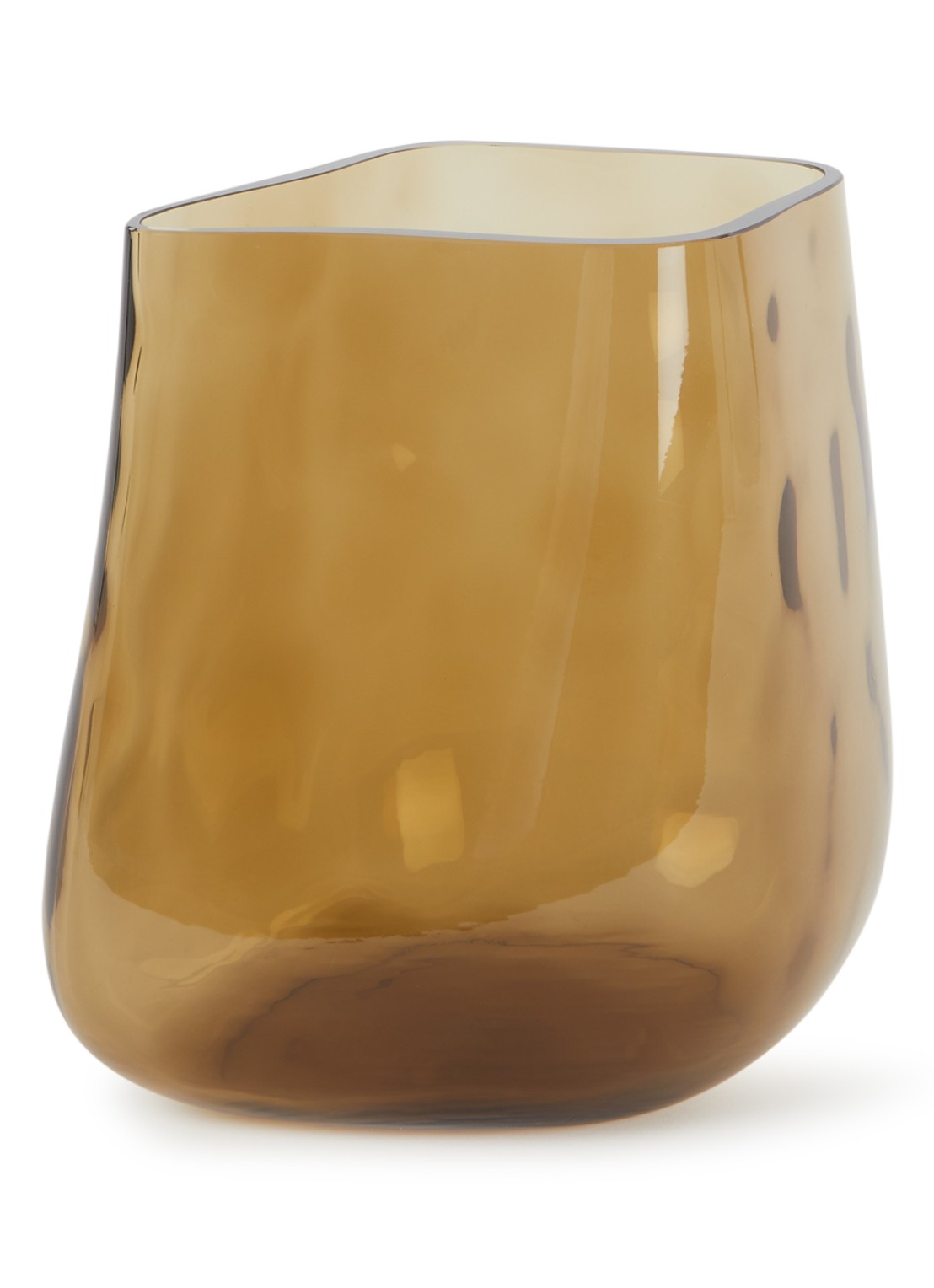 &Tradition Collect SC67 vaas 23 cm - voorkant okergeel