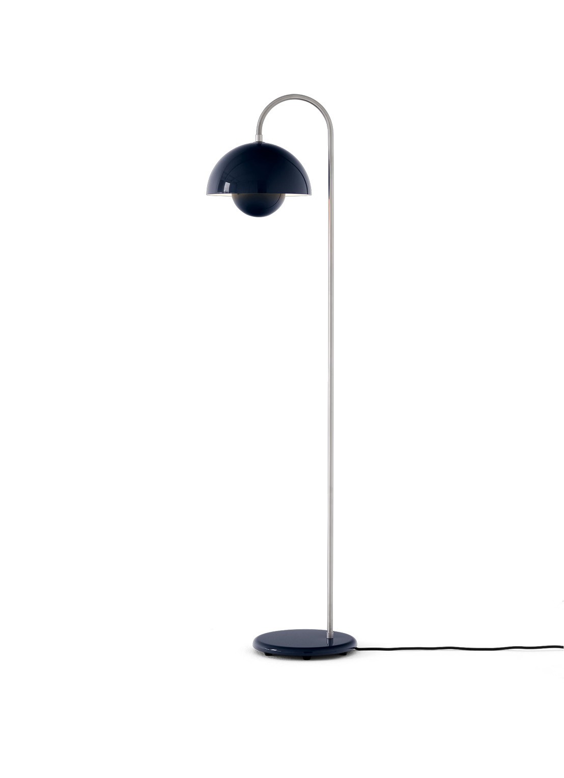 &Tradition Flowerpot vloerlamp 122 cm - voorkant blauw
