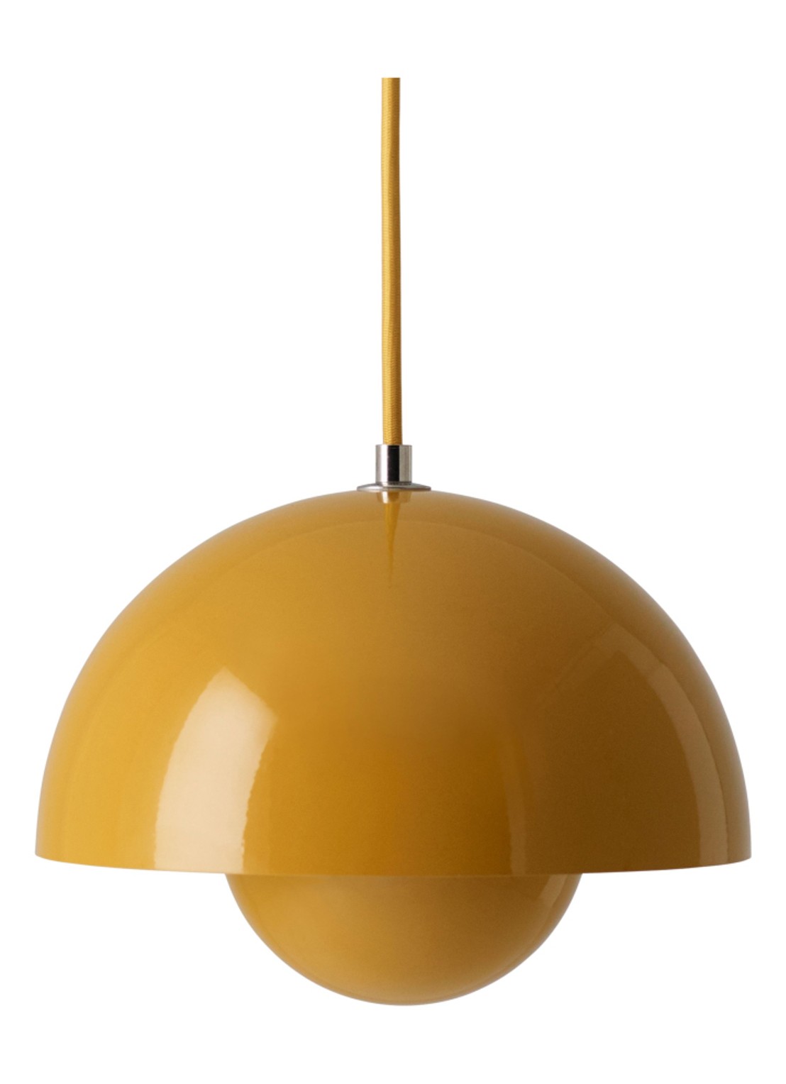 &tradition FlowerPot VP1 hanglamp Ø 23 cm - voorkant geel