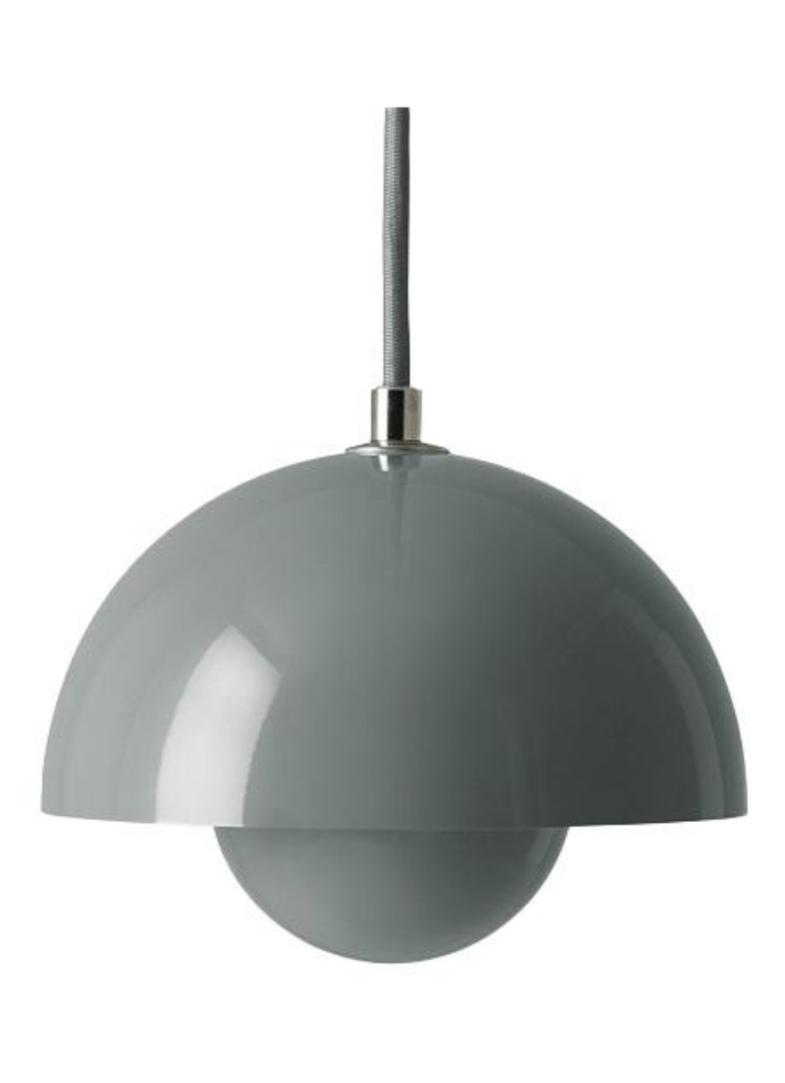 &tradition FlowerPot VP1 hanglamp Ø 23 cm - voorkant blauw