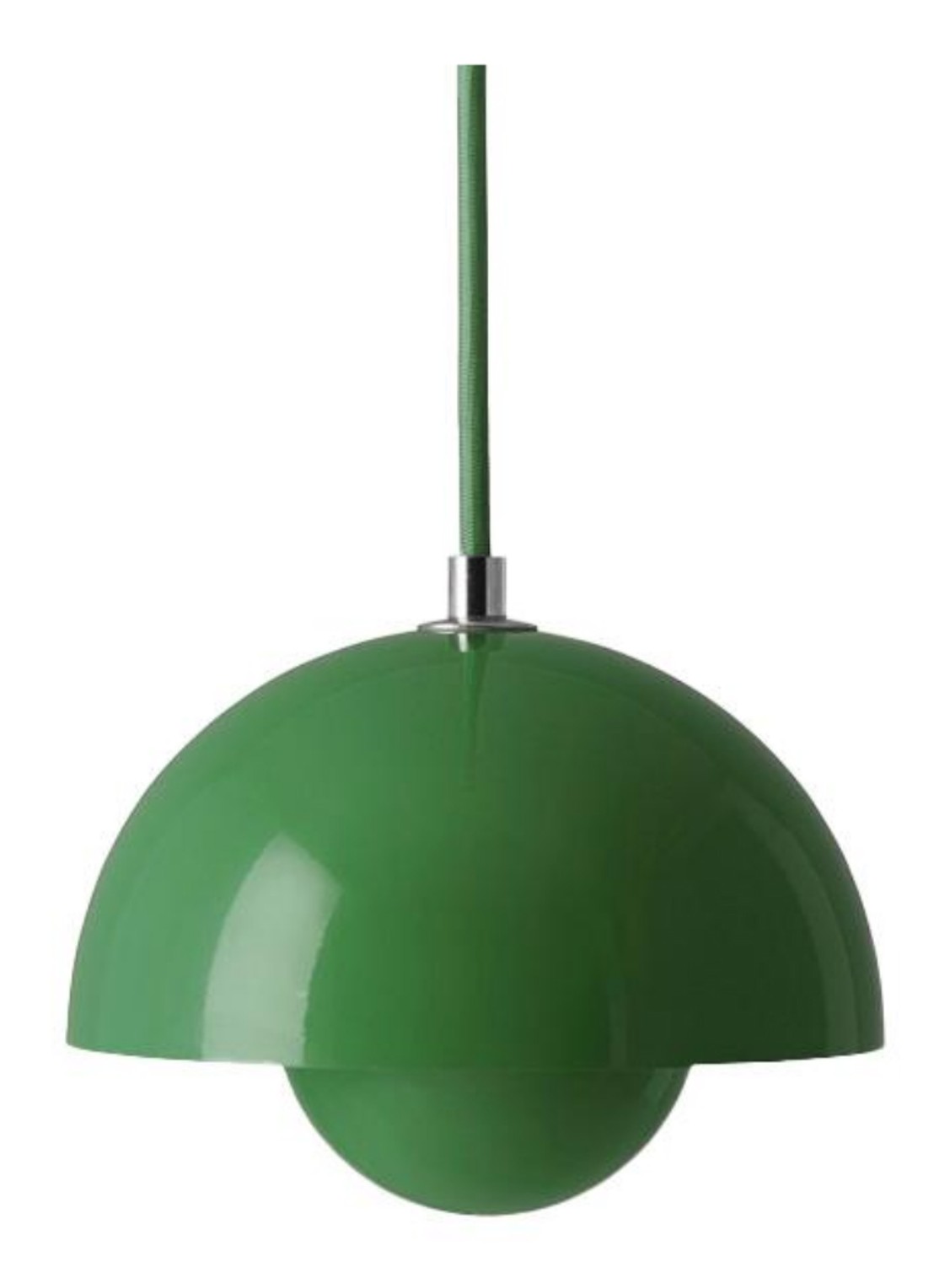 &tradition Flowerpot VP10 hanglamp Ø 16 cm - voorkant groen