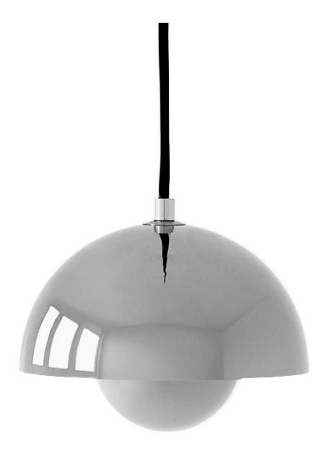 &tradition Flowerpot VP10 hanglamp Ø 16 cm - voorkant zilver
