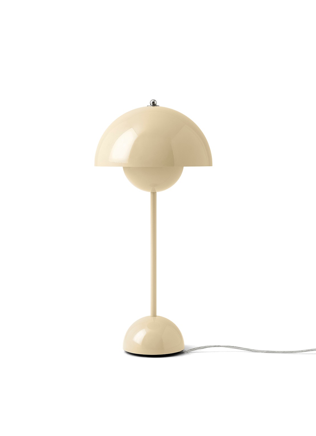 &Tradition Flowerpot VP3 tafellamp 50 cm - voorkant beige