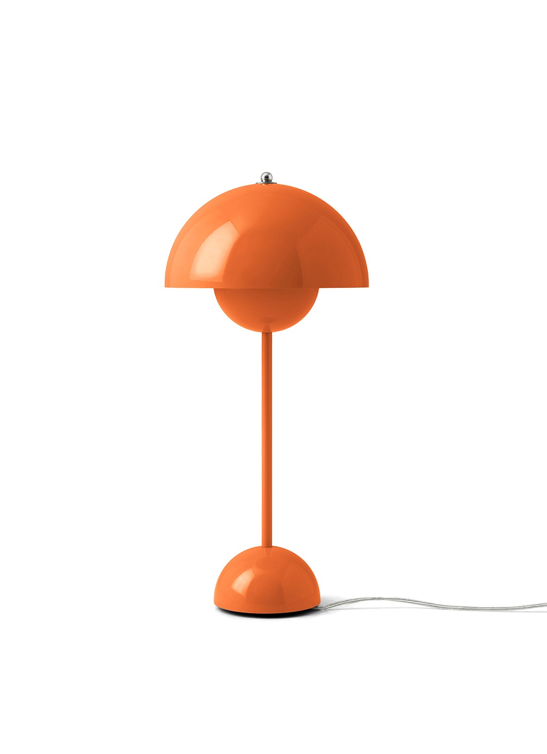 &Tradition Flowerpot VP3 tafellamp 50 cm - voorkant oranje