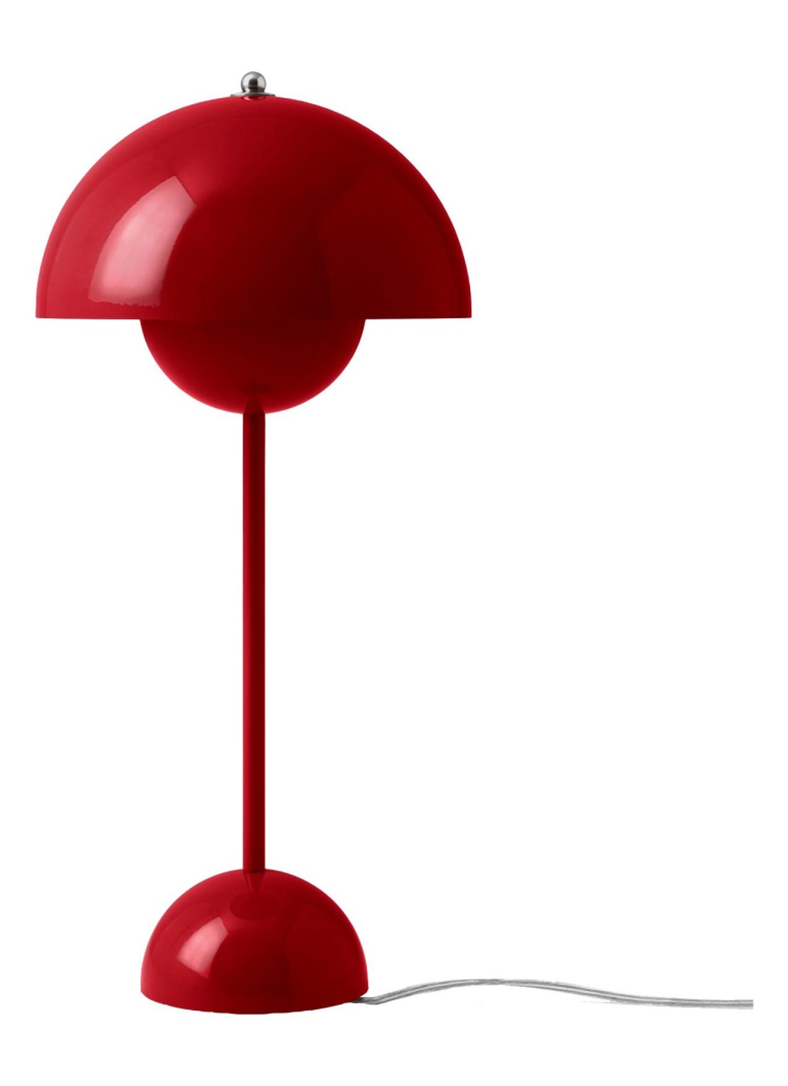 &tradition FlowerPot VP3 tafellamp - voorkant rood