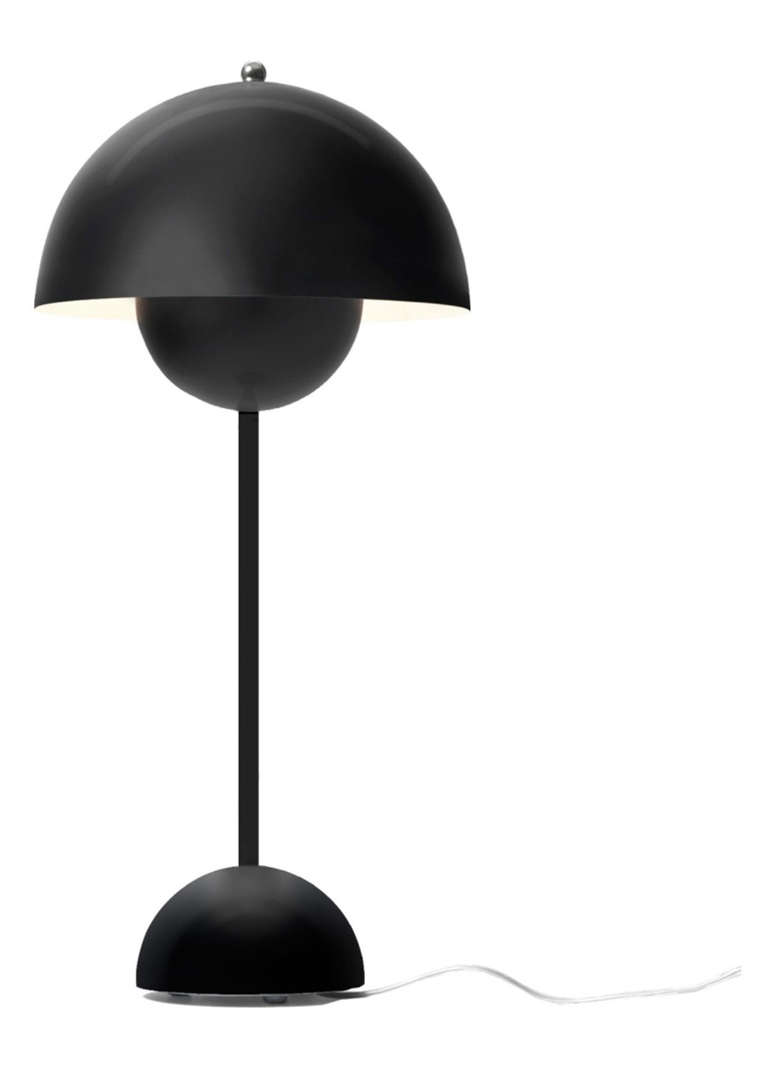 &tradition FlowerPot VP3 tafellamp - voorkant zwart