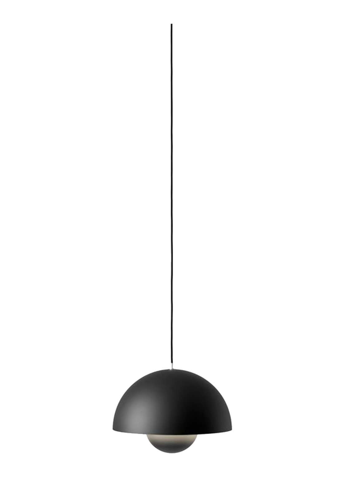&Tradition Flowerpot VP7 hanglamp Ø37 CM - voorkant 2 zwart
