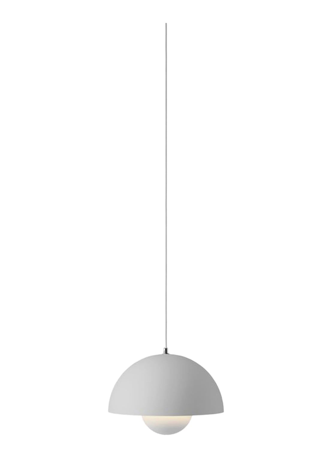 &Tradition Flowerpot VP7 hanglamp Ø37 CM - voorkant lichtgrijs