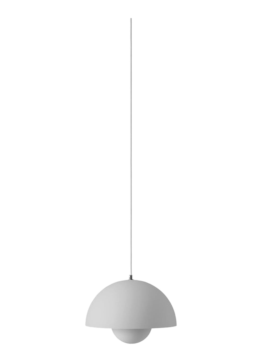 &Tradition Flowerpot VP7 hanglamp Ø37 CM - voorkant 2 lichtgrijs
