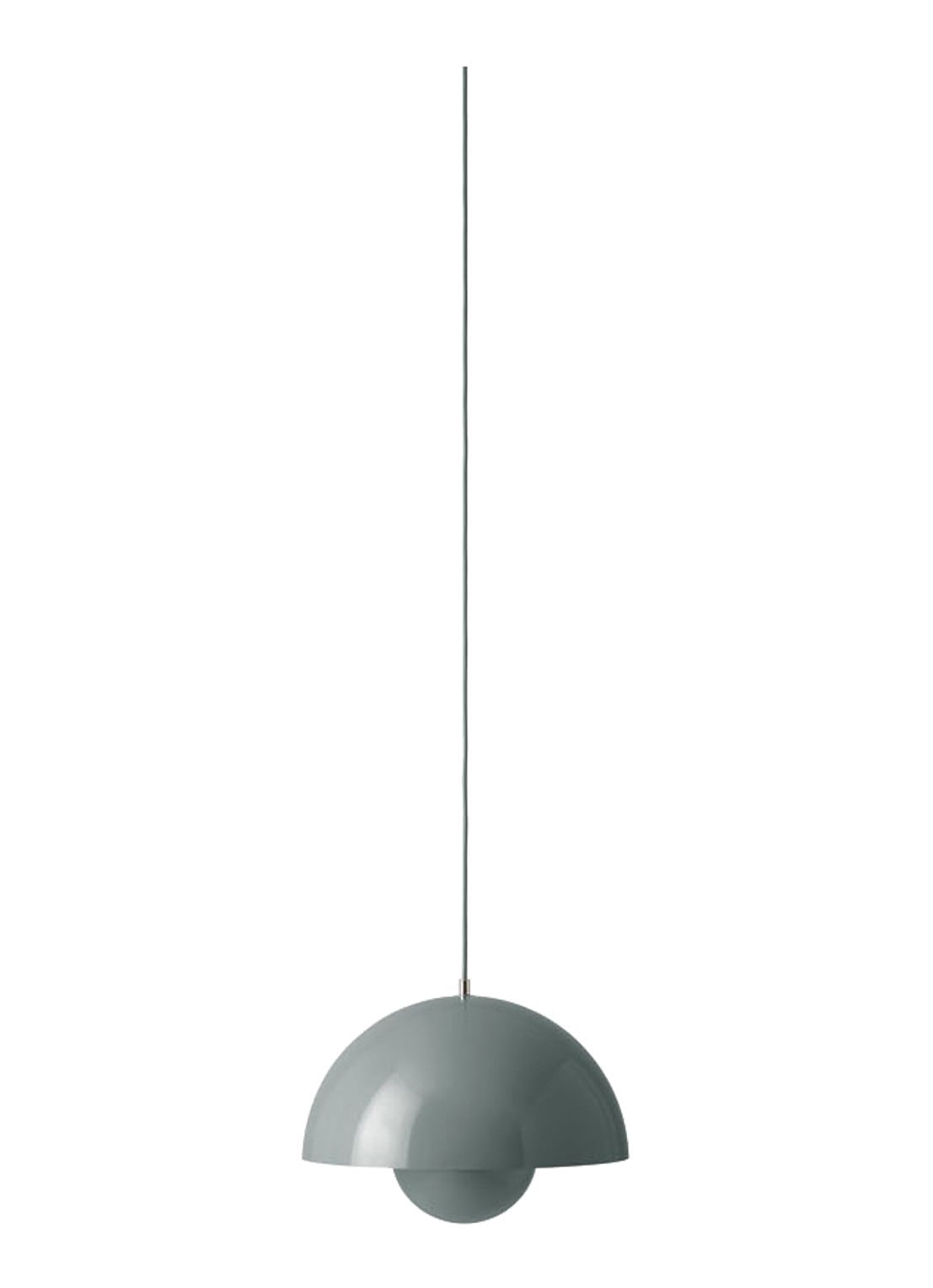 &Tradition Flowerpot VP7 hanglamp Ø37 CM - voorkant grijs