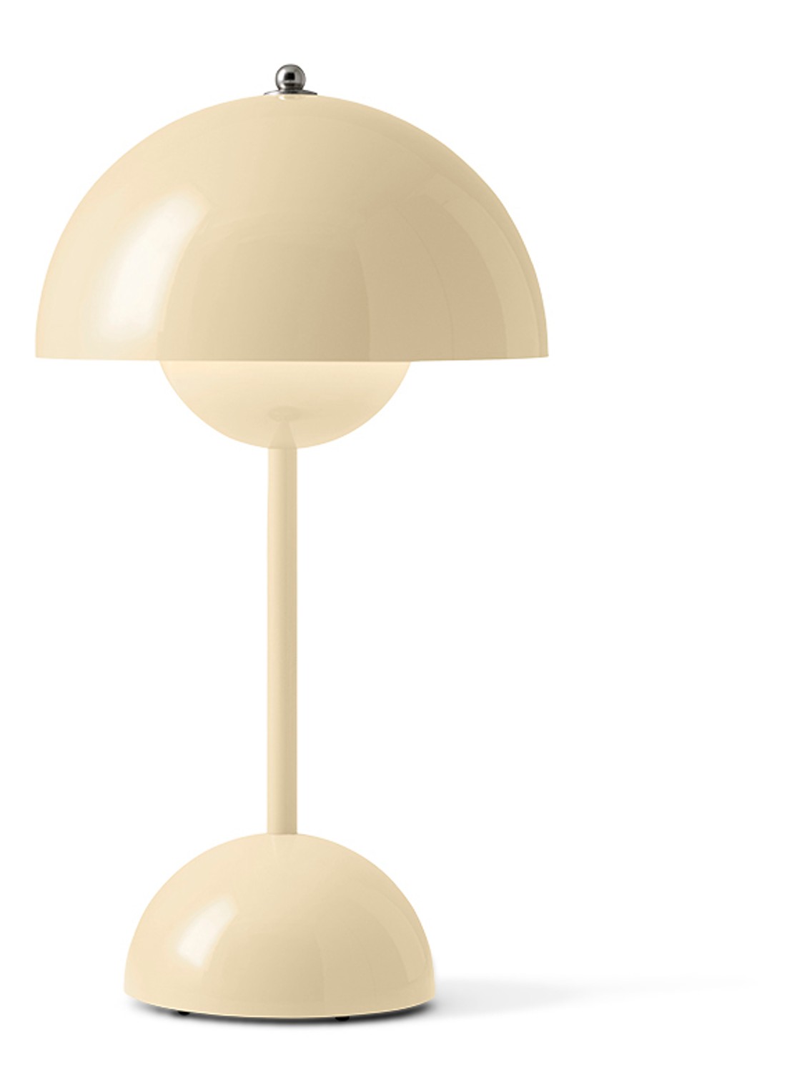 &Tradition FlowerPot VP9 draagbare tafellamp 29,5 cm - voorkant 3 beige