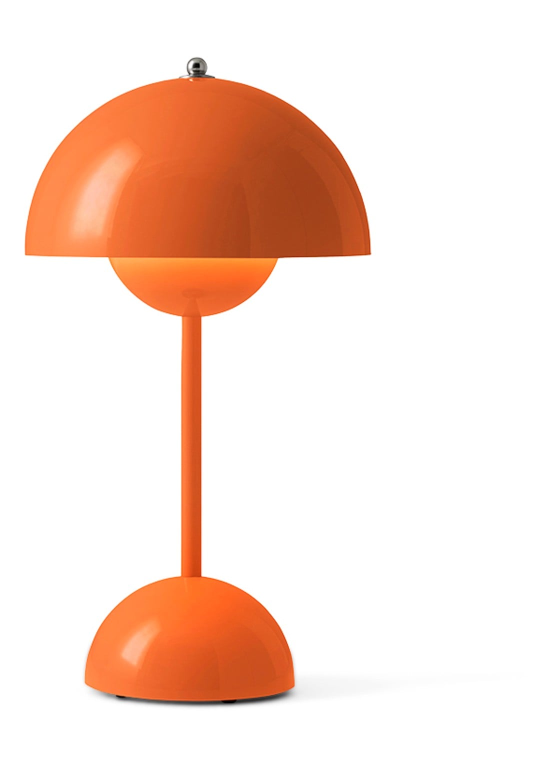 &Tradition FlowerPot VP9 draagbare tafellamp 29,5 cm - voorkant 3 oranje