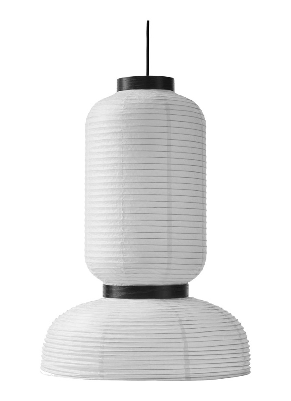 &tradition Formakami hanglamp JH3 Ø45 cm - voorkant gebroken wit