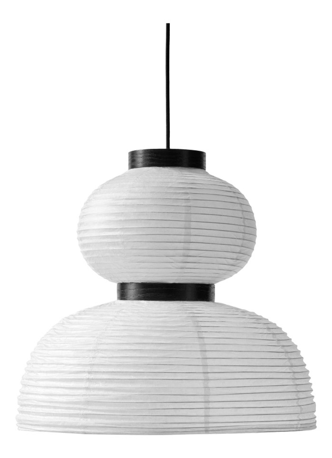 &tradition Formakami hanglamp JH4 Ø50 cm - voorkant gebroken wit